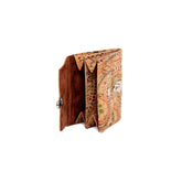 Vintage Coin Holder in Cork with Cornucopia Design